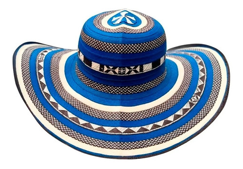 Sombrero Vueltiao 23 Exclusivo Azul Edición Limitada