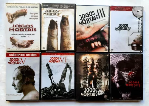 DVD Filme Jogos Mortais / Jogos Mortais II - SEMI NOVO REVISADO