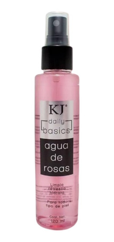 Agua Rosas Desmaquillante Rostro Kejel Jabibe Spray Original