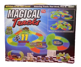 Magic Tracks 150 Piezas + 1 Carros Pista Magica