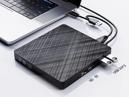 Imagen 2 de 8 de Usb 3.0 Externo Dvdrw Portátil +/- Rw Unidad Dvd/cd Ro Orico