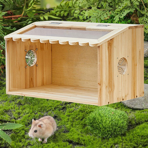 Caja De Cría Para Hámster, Madera, Codorniz, Aves,