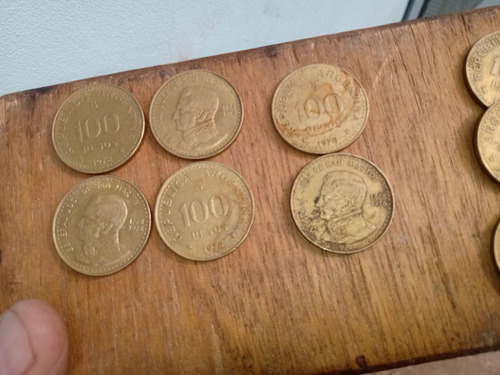 Moneda 100 Pesos 1978 Mundial 78