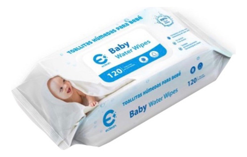 Toallitas Húmedas - Baby Water Wipes - 99% Agua -  120 Uds.