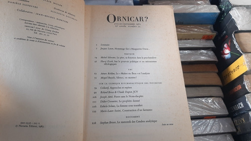 Imagen 3 de 6 de Ornicar? 34 / Automne 85 Revue P Du Champ Freudien