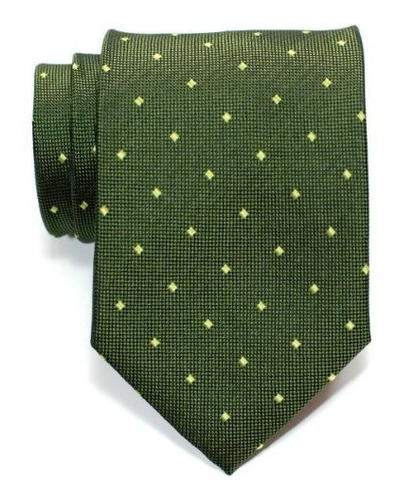 Retreez Corbata Retro Square Dots Woven Para