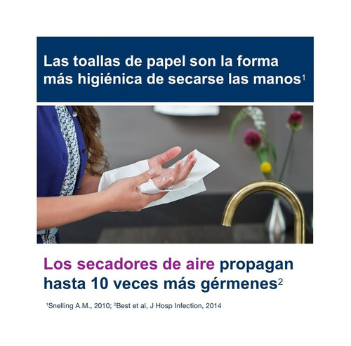 Imagen 8 de 9 de Toalla Interfoliada Tork Xpress® Advanced 16 Pqts 200 Hojas