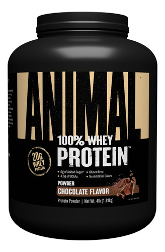 Proteina Animal Isolate Loaded Whey Protein Universal 4 Lb