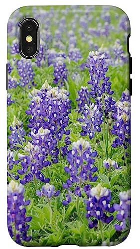 Funda Para iPhone X/xs Azulbonnet Texas Wildflower