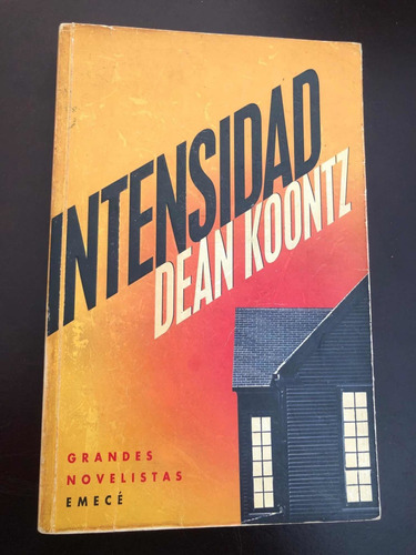 Libro Intensidad - Dean Koontz - Muy Buen Estado - Oferta