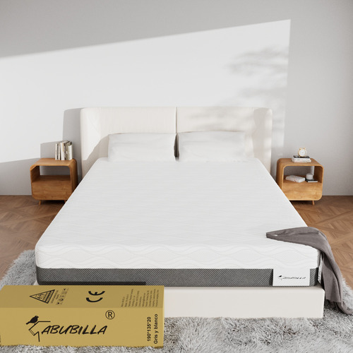 Colchon Memory Foam Suave Y Cómodo 3 Colores 190*135*20cm