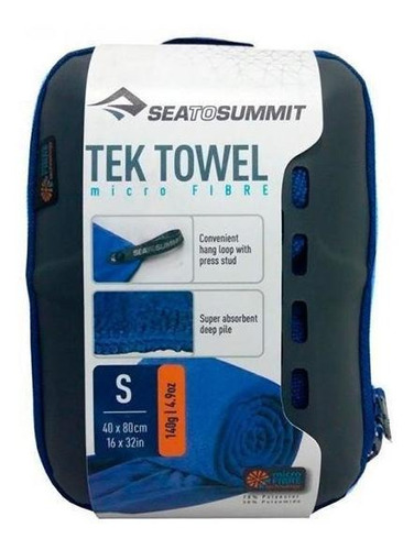 Toalha Sea To Summit Tek Towel Azul Pequena