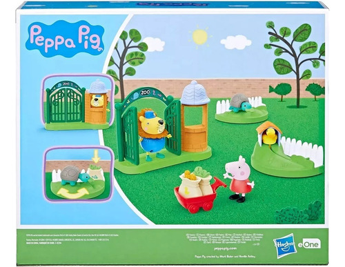 Set De Juego Hasbro: Un Día Con Peppa Pig En El Zoológico