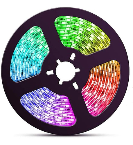 Carrete Cinta Led 5050 X 5 Metros Resistente Al Agua Rgb