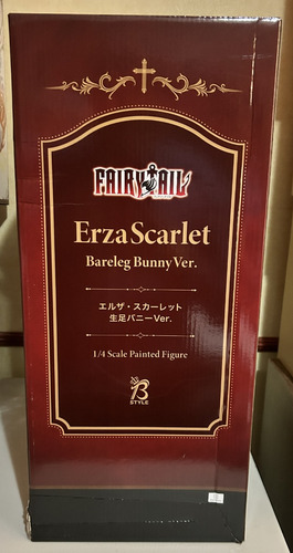 Erza Scarlet Bare Leg Bunny Nu3v4, Original Y Sellada (Usado)
