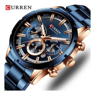 Reloj Curren 8355blrg Azul Hombre