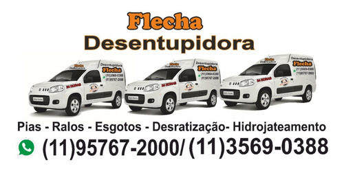 Imagem 3 de 3 de Flecha Desentupidora E Dedetizadora