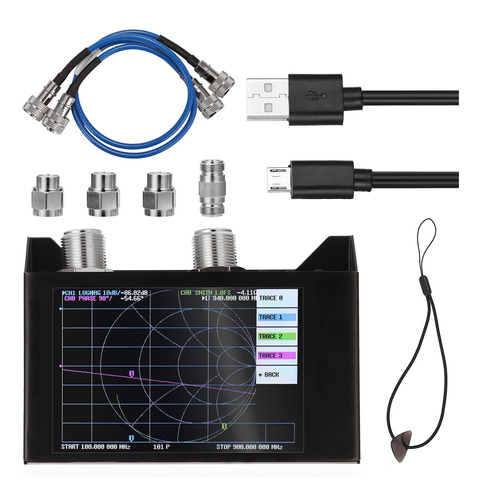 Analizador Vectorial De Redes Hf Con Analizador De Carcasa D