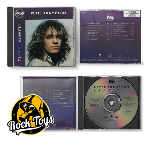 Peter Frampton - Classics Volume 12 1987 Cd Vers. Usa (Reacondicionado)