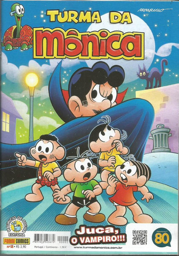 Turma Da Monica Nº 02 - 2ª Série - Panini 2 - Bonellihq - Capa Mole - Cx216 N20
