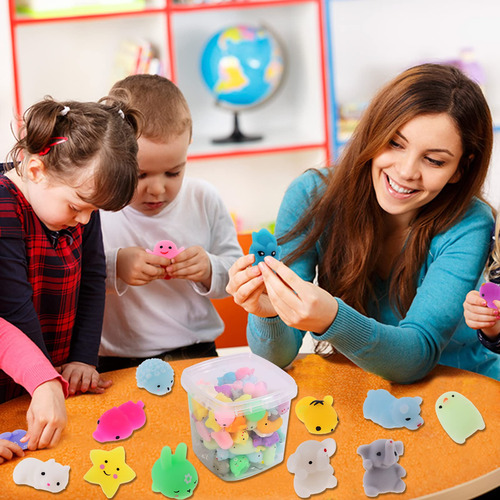 72 Juguetes Mochi Squishy, Animales Kawaii Squishy Para