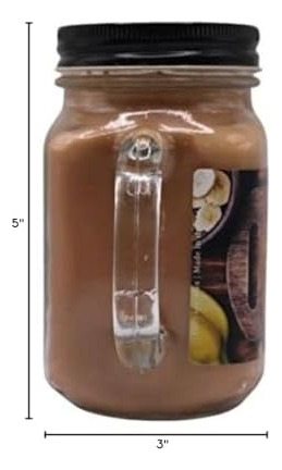Vela De Jarra De Cera De Hervidor De Cera De Montaña Con Pan