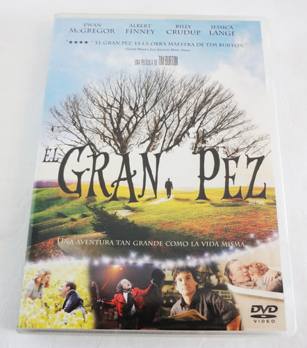 Dvd - El Gran Pez Película Original Impecable (Usado)