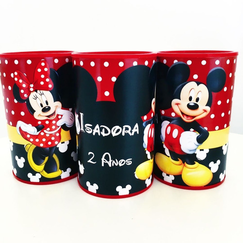 Cofrinhos Personalizados Mickey 20 Uni