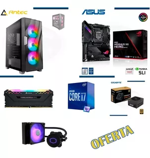 Computadora Gamer S/tarjeta Graf Asus Maximo I7 1tb Sdd 8gb