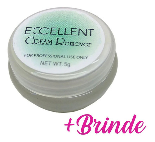 Imagem 1 de 9 de Removedor Creme Cola Cílios 5g Fio Excellent Cream Remover