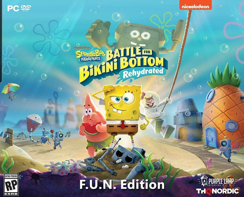 Bob Esponja Edición F.u.n Pc Promoción Leer Descripción