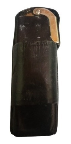 Porta Cigarro Cigarrera Metal Semicuero (Usado)