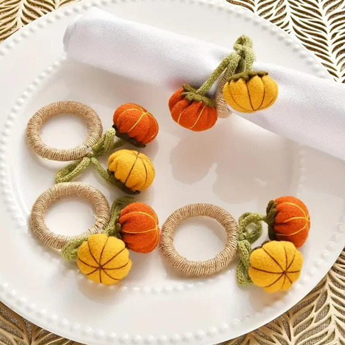 Py Servilleteros De Otoño Servilleteros De Calabaza