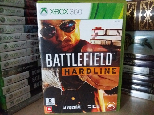 Jogo De Tiro Battlefield Hardline Xbox 360 Original Mídia