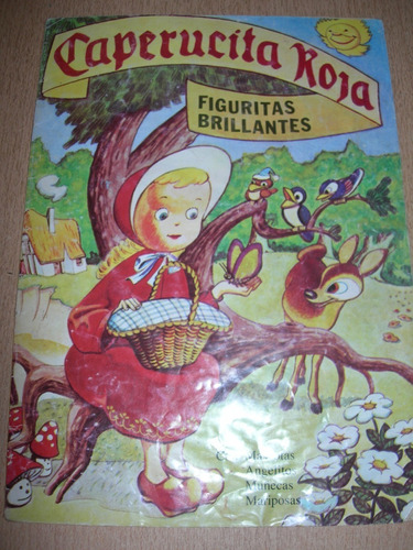 Album Caperucita Roja 1986, Tiene 76 Figus Pegadas Mira!!!