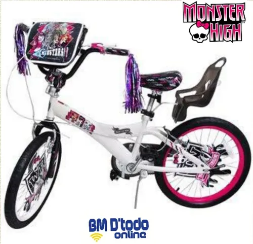 Bicicleta monster high 20 hot sale