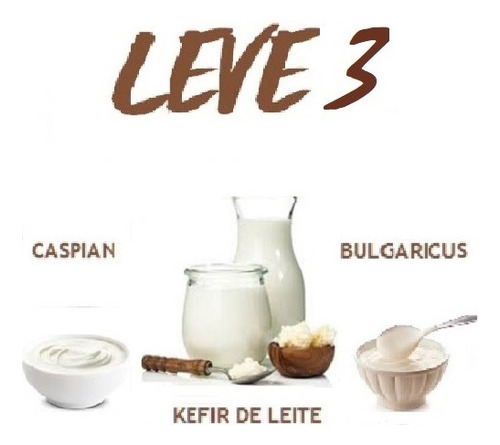 Leve 3 - Kefir De Leite Csy Bulgaricus ( Tag Iogurte )