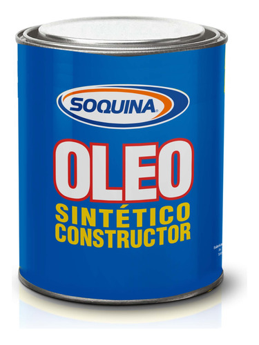 Pintura Oleo Lavable Soquina 1/4 Galon