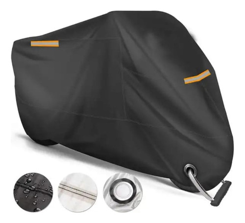 Carpa Moto Impermeable 100% Reflectiva Forro De Motos