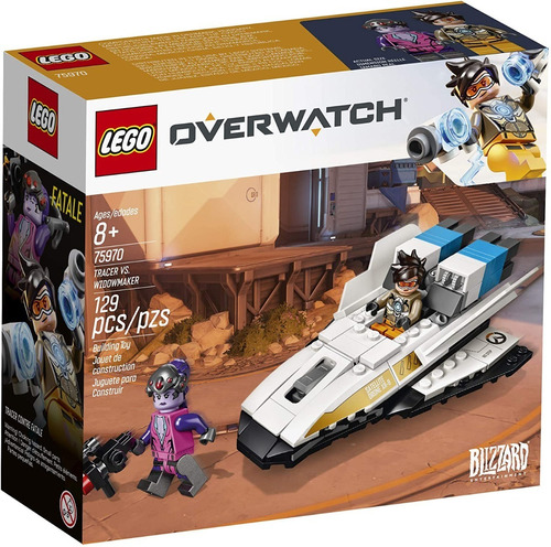 Bloques Lego Overwatch 75970 Tracer Vs Widowmaker Educando