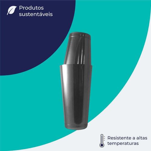 Coqueteleira Inox Open Bar para Drinks 436ml - Ruvolo