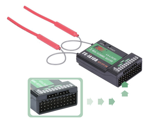 Receptor Rc Fs-i6x Transmisor Fs-ia10b Receptor Flysky Para