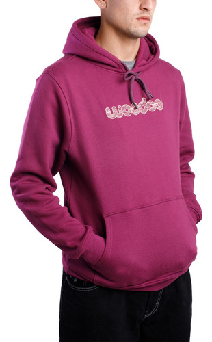 Imagen 2 de 4 de Buzo De Hombre Woodoo Bh Veneer - Plum