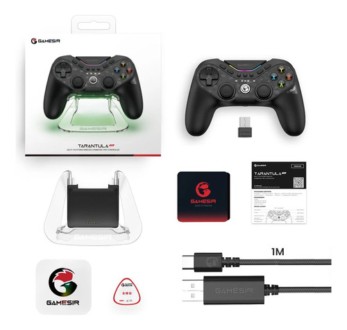 Controle Gamesir Tarantula Pro, Rgb, Efeito Hall, Switch, Pc