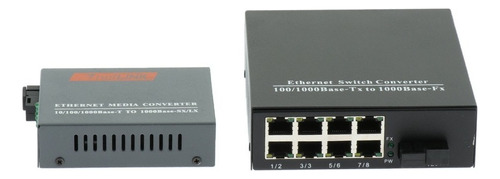 Transceptor De Fibra Óptica, Solo Modo, Medios Ethernet, 2 X