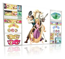 Comprar Kit Imprimible Invitaciones Candy Bar Png \u002F Rapunzel