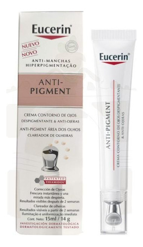 Creme Uniformizador Eucerin Anti-pigment Para Os Olhos 15ml
