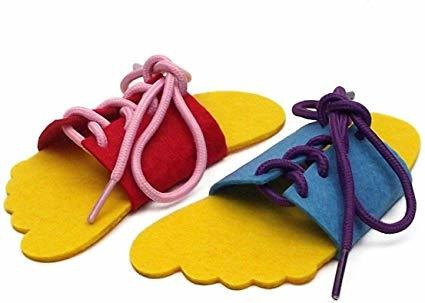 Ovoy- Cordón De Juguete Para Niños Learn-a-tie - Zapato Pree