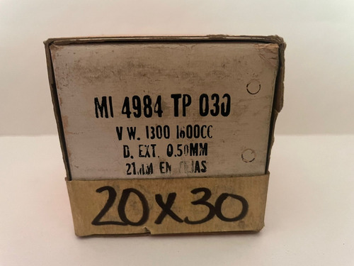 Metales De Centro Vocho Ext 020 X Int 030 Vw Sedan 1600 (Usado)