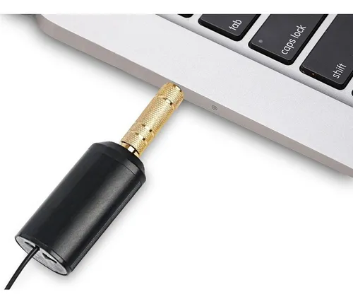 . Sistema De Micrófono Inalámbrico Usb Audífonos Y Clip